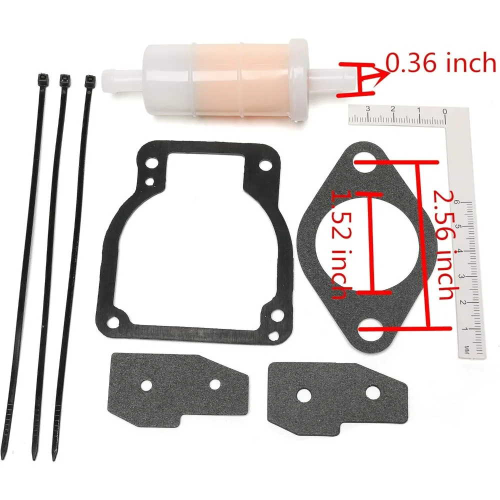 Carburetor Rebuild Kit Replacement 18-7750-1 Replaces 1395-8236354 For Mercury Mariner Outboard Motor