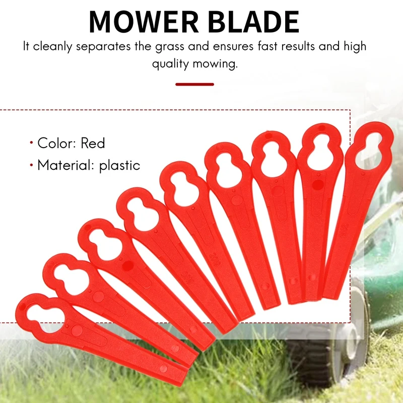 Lawn Mower Trimmer Blade 80Pcs