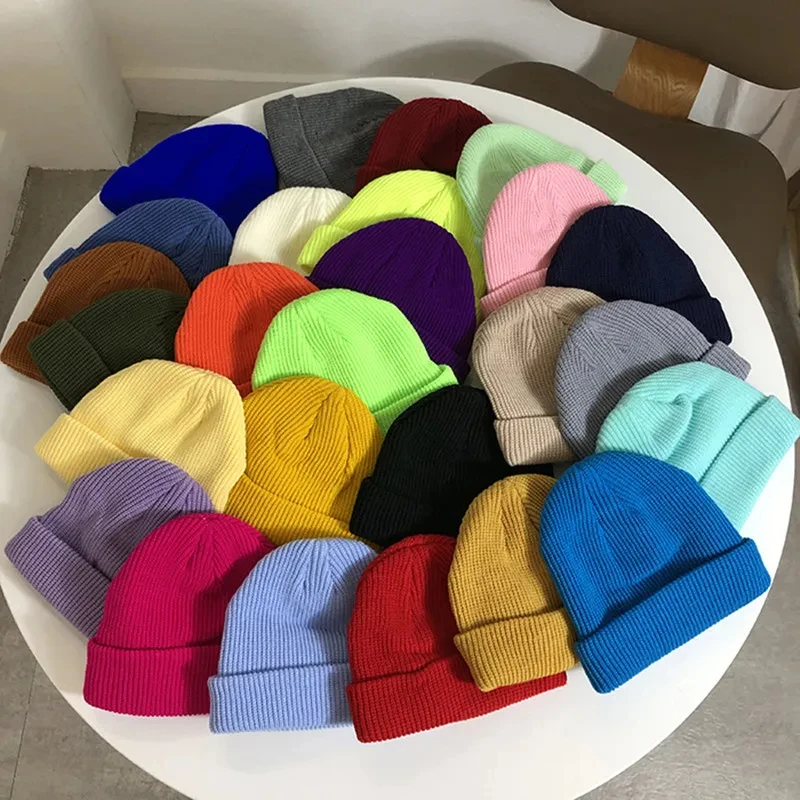1 Stück warme Winter-Strickmütze für Kinder, einfarbige warme Wollmütze für Jungen und Mädchen im Freien, geeignet für den täglichen Gebrauch im Freien – Detail 7