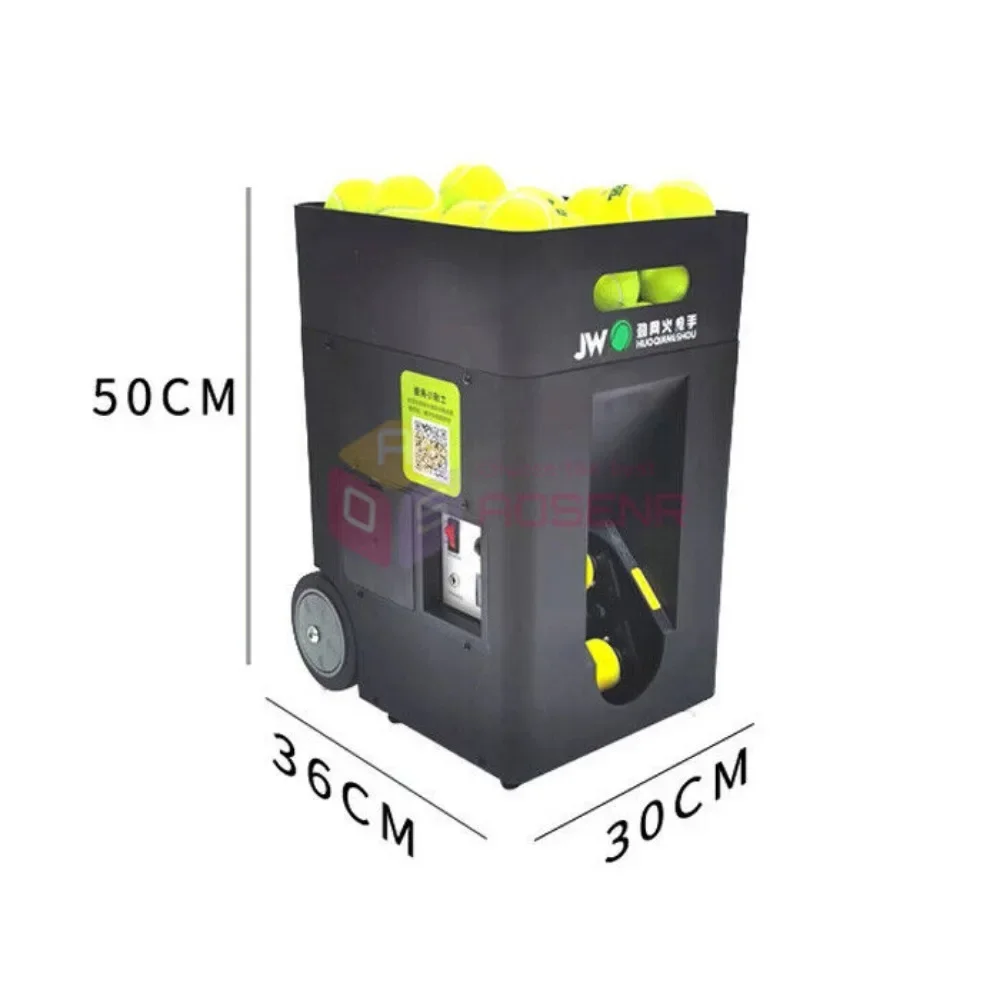 Macchina Lancia Palle Da Tennis Hzexun - Portatile Con Oscillazione Per Allenamento - Foto 3