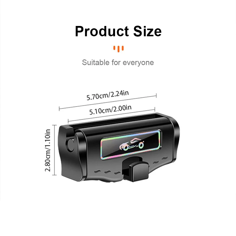 SEAMETAL Limitatore della cintura di sicurezza per auto Fibbia Tappo Regolazione della cintura di sicurezza Clip di sicurezza Limitatore antiscivolo Fibbia fissa Accessori per auto - immagine 3