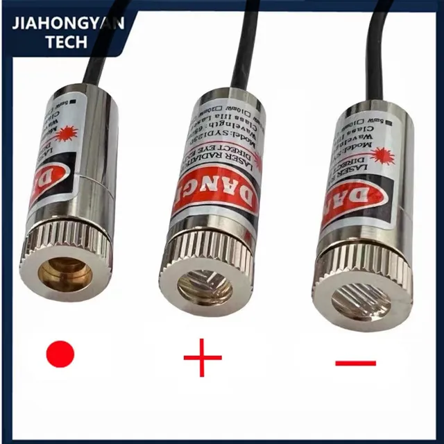 GALDOEP 3 PCS 650nm Punto Rossa Laser A Diodi.3-5V Modulo Laser.con Focus Regola - Foto 7