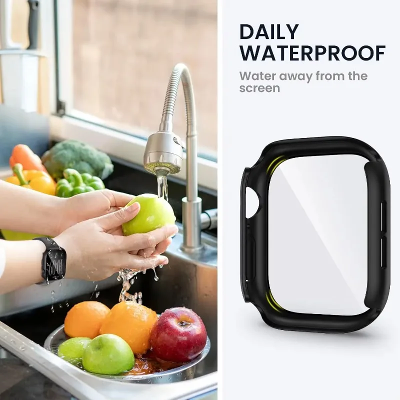 Dual Protection Case with Tempered Glass