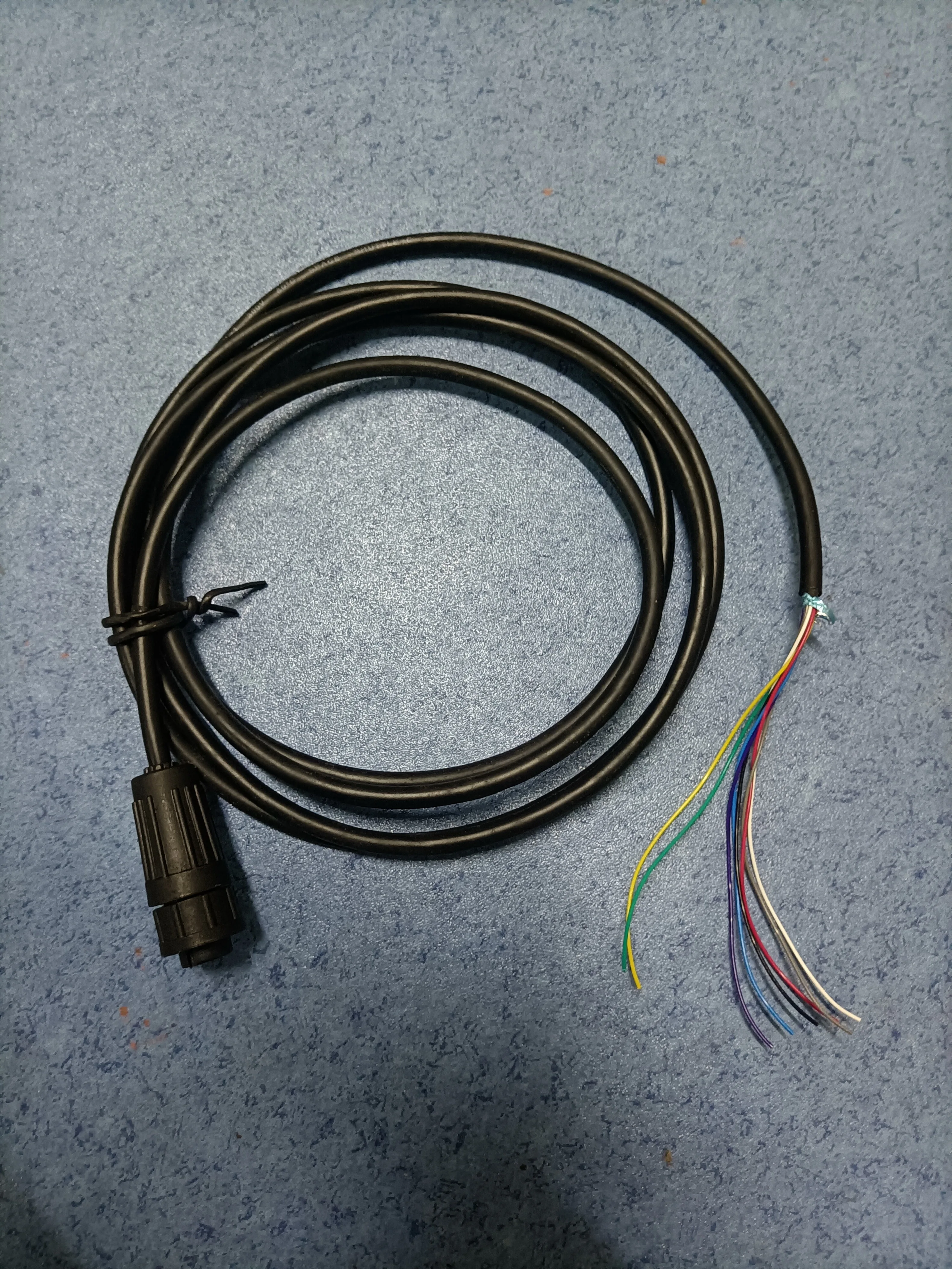 

SIMRAD/B&G NMEA0183 cable with AV input.8 pin connector.