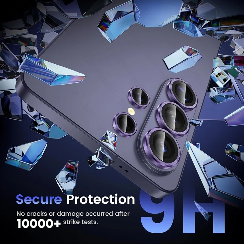 Premium Aluminum Alloy Ring Camera Glass Case - Enhanced Protection for Samsung Galaxy S26 Ultra 5G Lens