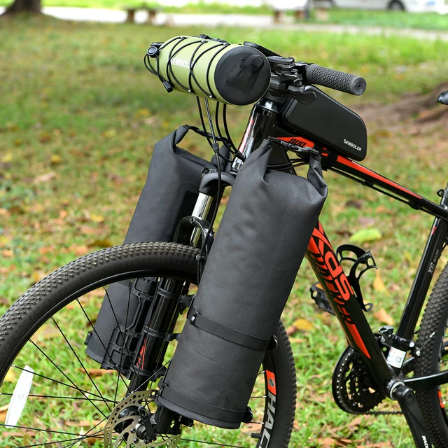 NEWBOLER: A Revolução da Armazenagem em Bicicletas 6 NEWBOLER Portable Waterproof Bike Fork Bag