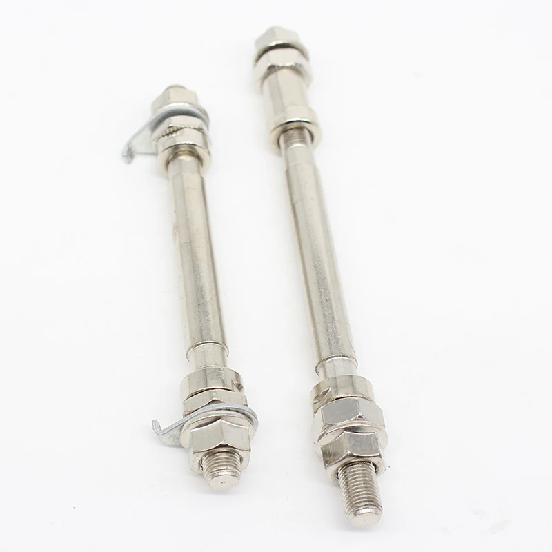 14CM 18CM Bicycle Wheel Hub Axle Front Rear Bearing Solid Shaft Bicycle Front/rear Axle Lever Bike Repair Tool Accessories bicycle ball bearing bicycle wheel hub bearings