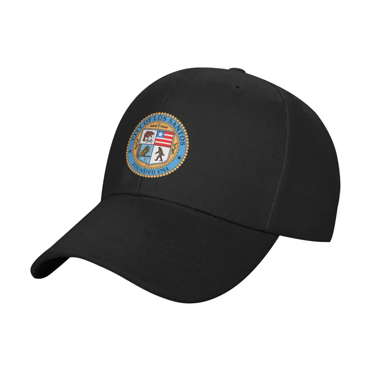 Los Santos City Seal Baseball Cap Hat Beach Hood Caps For Men Women's