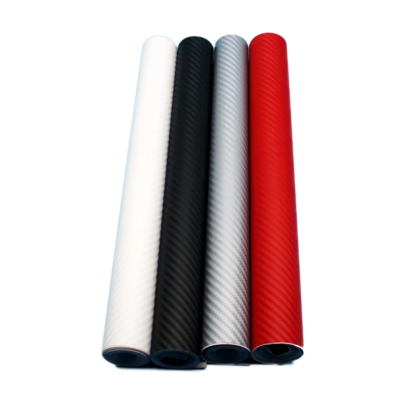 3D carbon fiber vinyl car wrap sheet roll film 30cmx127cm for car motorcycle auto styling accessories