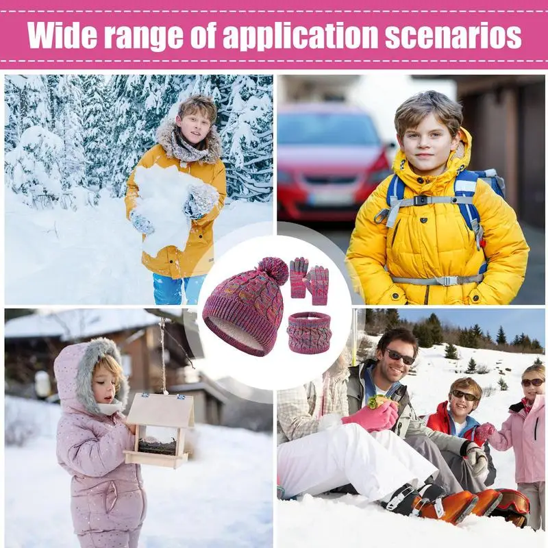 Рисунок 5 - Шапка шарф перчатки набор для детей