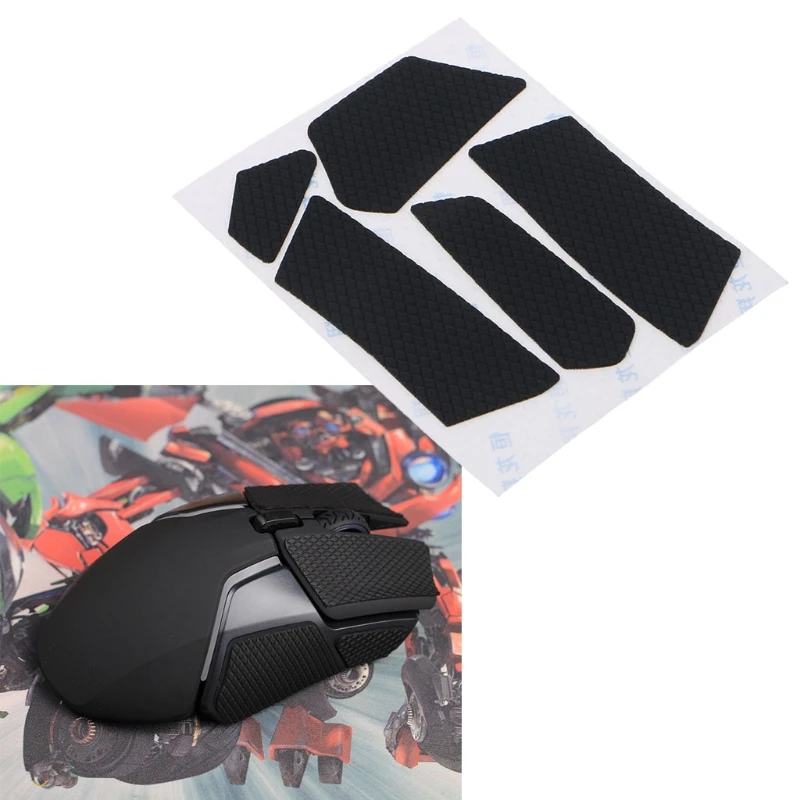 Mouse anti slip sticker Suck sweat gaming mice skin ultra-thin anti-slip sticker mouse grips tape for Steel Series Rival 600 wired gaming mouse