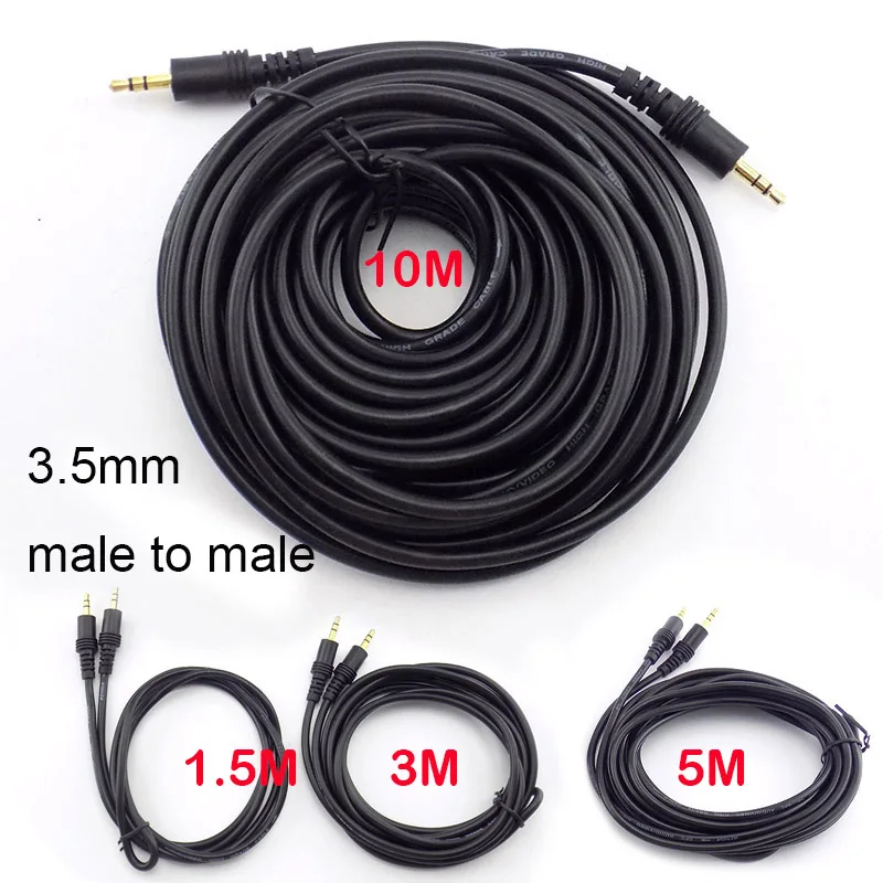  Aux ̺  ̺ ڵ, 1.5, 3, 5, 10, 15, 20m, 3.5mm, - , ǻ Ʈ MP3, MP4