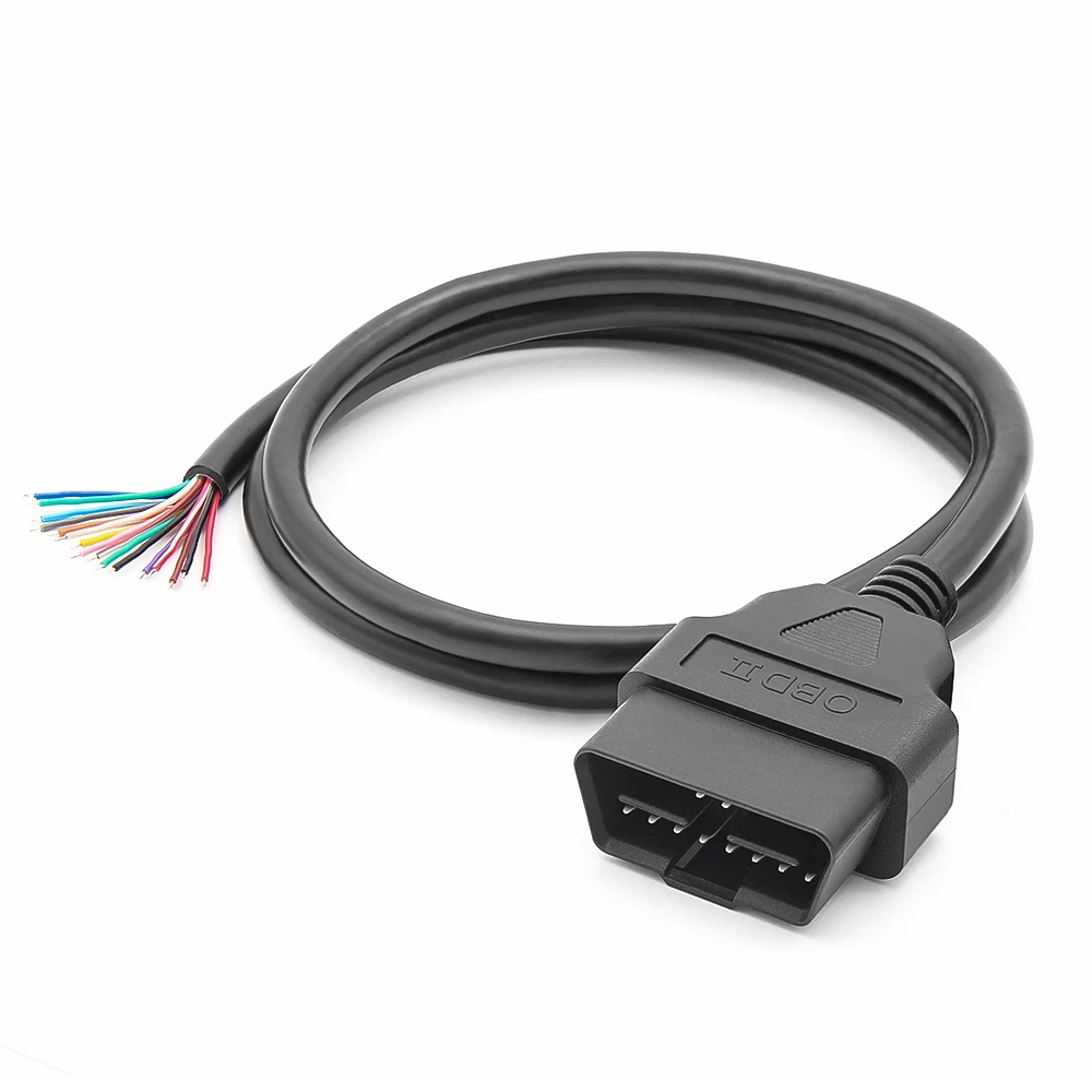 AUTOOL OBD 2 Diagnostic Adapter Cable Car OBD2 II ELM327 Extend Connector Scanner 16pin Male To Female Extension Wire 30cm