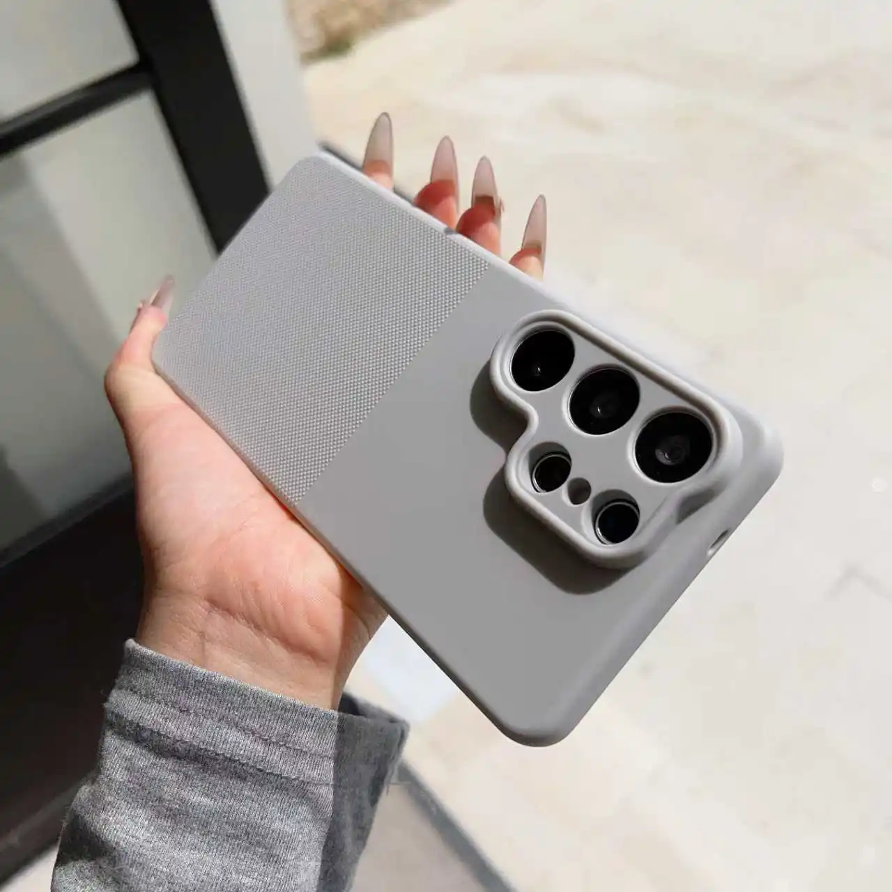 Luxury Dot Texture Frosted Phone Case - Premium Back Cover