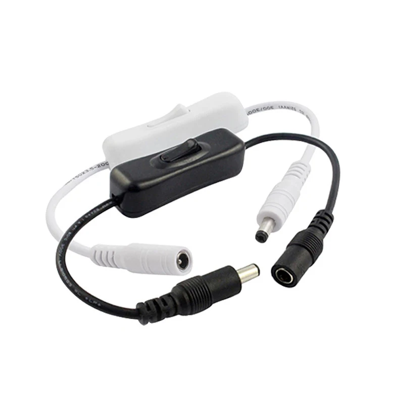 Light Touch ON/OFF Switch 5V 9V 12V 24V DC Male Female Button Rocker ...