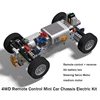 4WD Four-Wheel Drive Car Compatible With Major Electric Remote Car Model Engine Motor Moc Differential Gear Building Block Toy 6