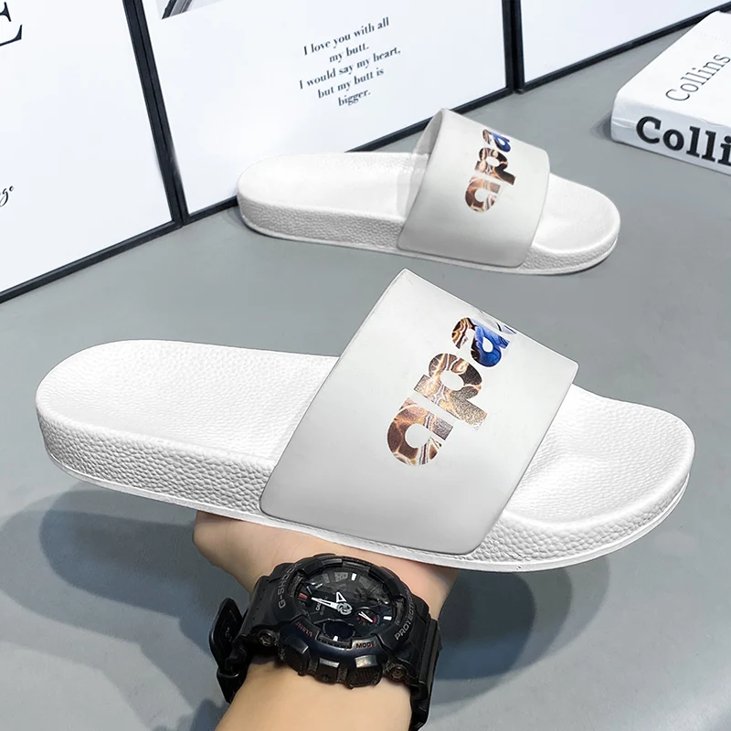 Men's Stylish Slippers & Flip-Flops Casual Beach Daily Trendy Home Slides