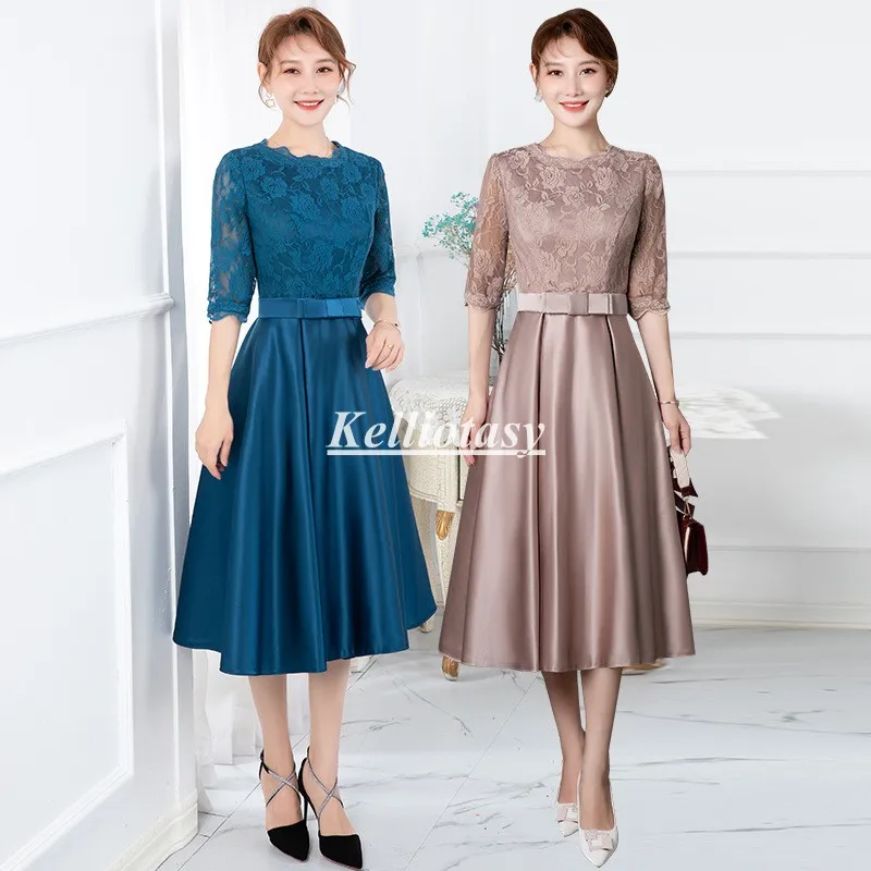 Short Mother of The Bride Dresses Plus Size With Belt Knee Length Mother Of The Groom Dress Mother bride dresses,women party dresses