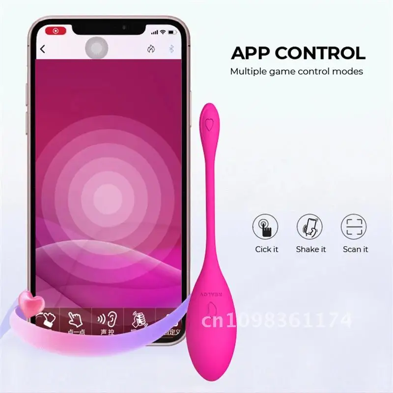Frequency Phone APP Wireless Control 10 Smart Vibrate Bullet Kegel Ball Magic Sex Vibrator G-spot Flamingo Toy Jump Egg Massager