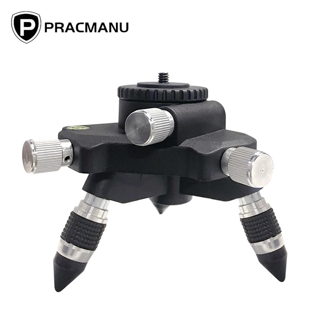 Aluminum Alloy Laser Level Tripod Bracket 360 Degree Rotating Fine-tuning  For Moving Base Tripode para nivel laser - AliExpress