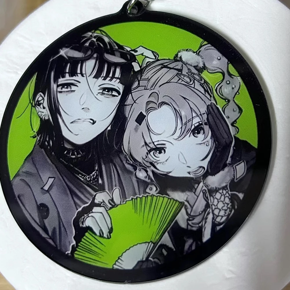 Anime Keychain Cos Prop Matching Acrylic Backpack Key Pendant