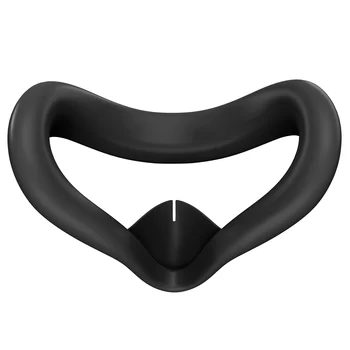 Per Meta Quest 2/Oculus Quest 3/Quest 3S Custodia di ricambio per il viso Copertura per gli occhi in silicone Copertura anti-sudore Accessori per occhiali VR