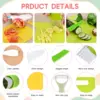 13Pcs Montessori Kitchen Tools Set Cookware Baking Toy Kids Safe Knifes With Cutting Board for Toddlers Real Cooking Accessories 5