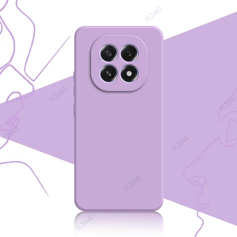 Deluxe Soft Silicone Waterproof Phone Case - Luxury Square Design