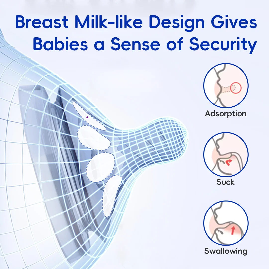 زجاجة فيليبس أفينت للأطفال حديثي الولادة - رقبة وا...