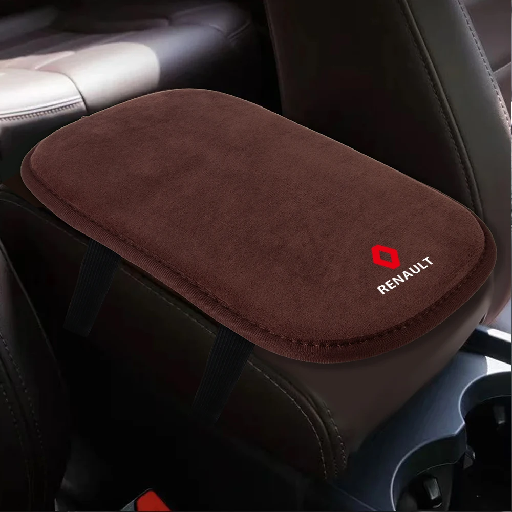 Car Armrest Mat Center Console Arm Rest Protection Cushion Storage Box Cover Pads For Renault Megane 4 3 Talisman Captur Duster