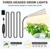 Grow Lights, 59 in 8 Tiered Tall Plant Shelf, S-shaped Metal, Plant Shelves 3