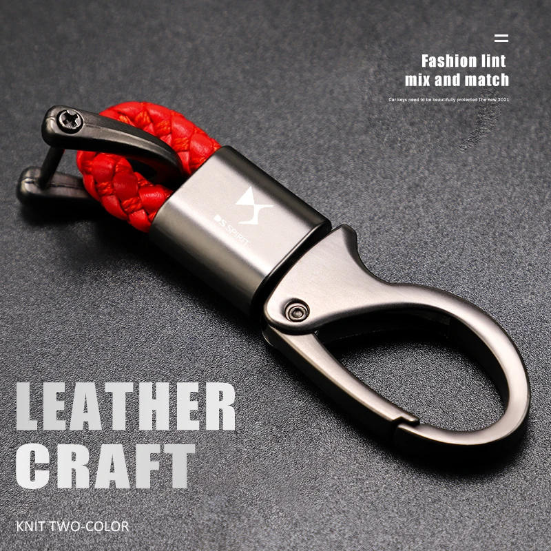 Car Metal Keychain Accessories For DS SPIRIT DS3 DS4 DS4S DS5 DS 5LS