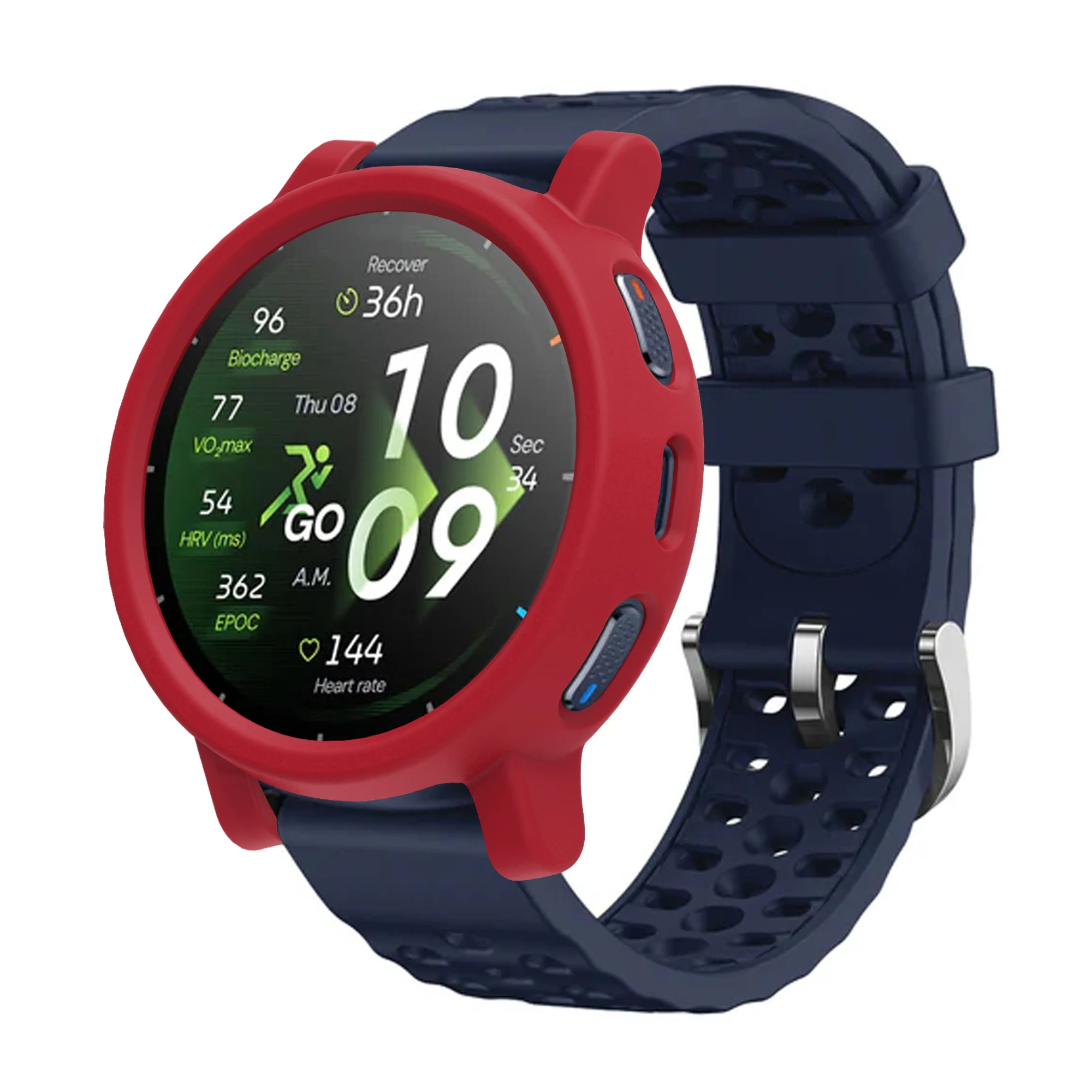 Silicone Protective Case Cover for Smartwatch - Replacement Accessories and Screen Protection Shell