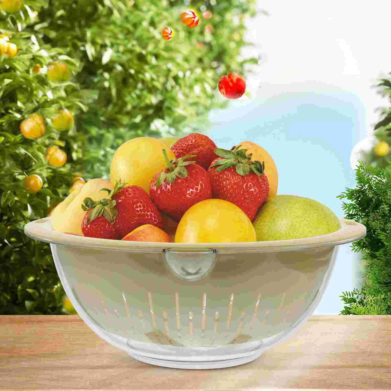 

Кухонный Дуршлаг 2-в-1, подушки для гостиной, кухни, для мытья фруктов и овощей