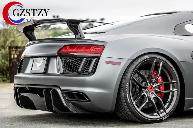 アウディ audi r8 gt v8 v10 カーボンリアスポイラー トランクスポイラー Audi R8 V8 V10 GT 2010 2011 2012 2013 2014 2015 カーボンファイバー