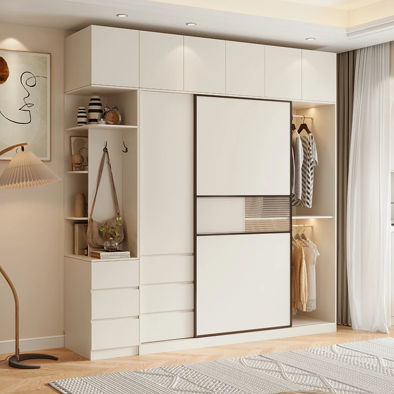 

Роскошные модульные шкафы, современные шкафы большой емкости, шкафы для хранения одежды, шкаф, мебель для дома