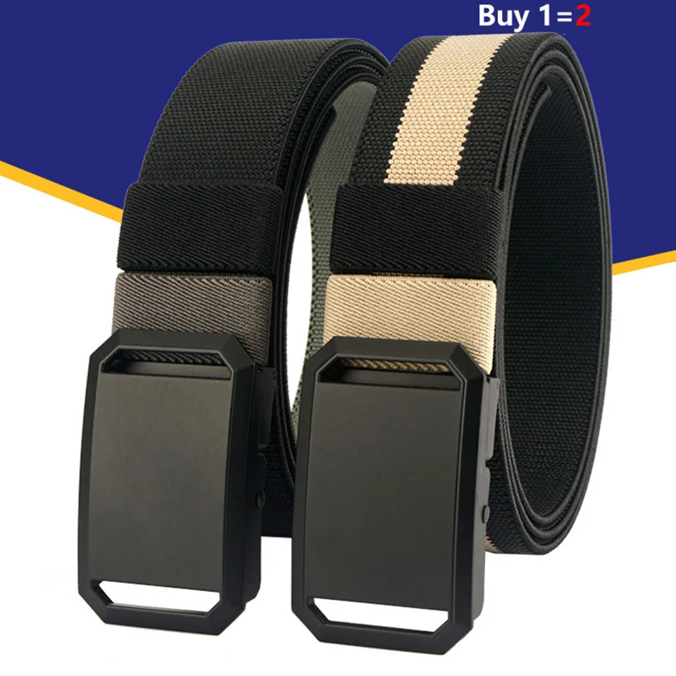 New Elastic Nylon Belt For Men And Women'S Leisure Business Travel Weaving Waist Seal High Quality Workwear Designer Belt A3522