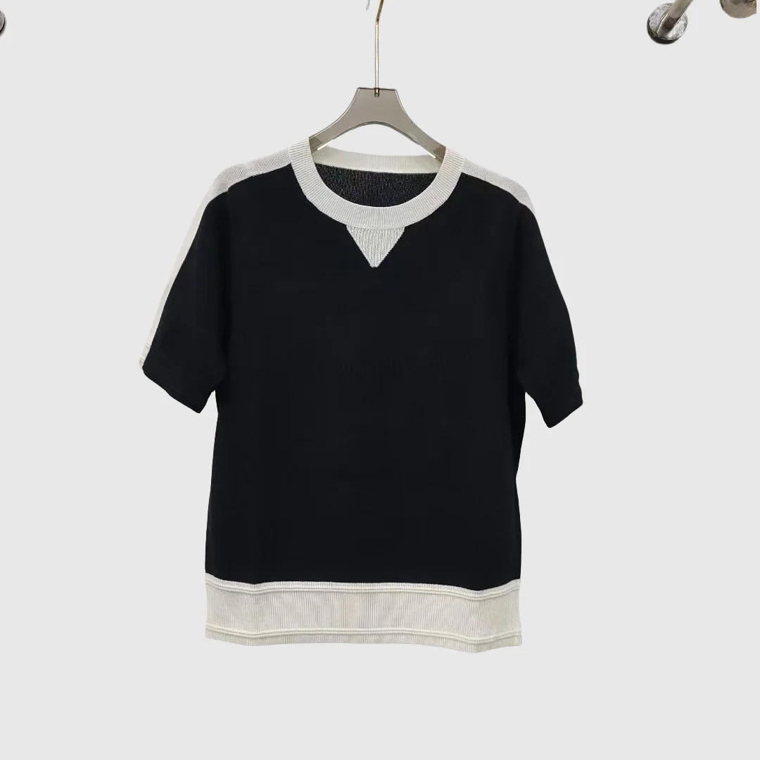 

Early Spring New Women's Knitted T-shirt Classic Versatile Top