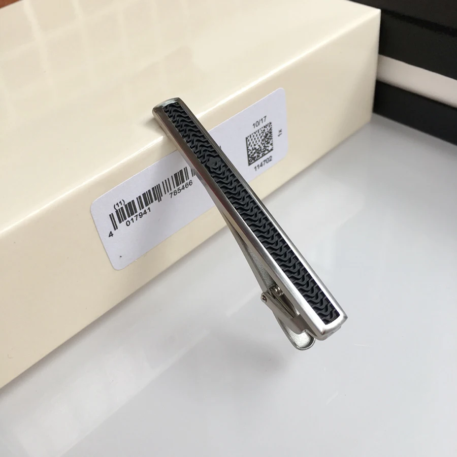 LJ2 MB Money Clip Black Rubber Tie clip High Quality