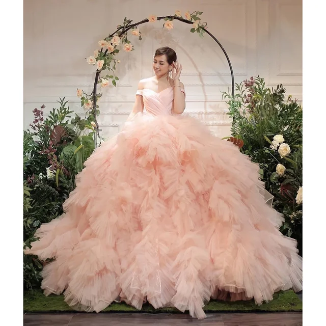 Rainbow A Line Rainbow Wedding Dress 2022 With 3D Floral Applique,  Strapless Design, Plus Size, And Sweep Train Perfect For Civil Bridal Party  Dresses From Sunnybridal01, $179.86 | DHgate.Com