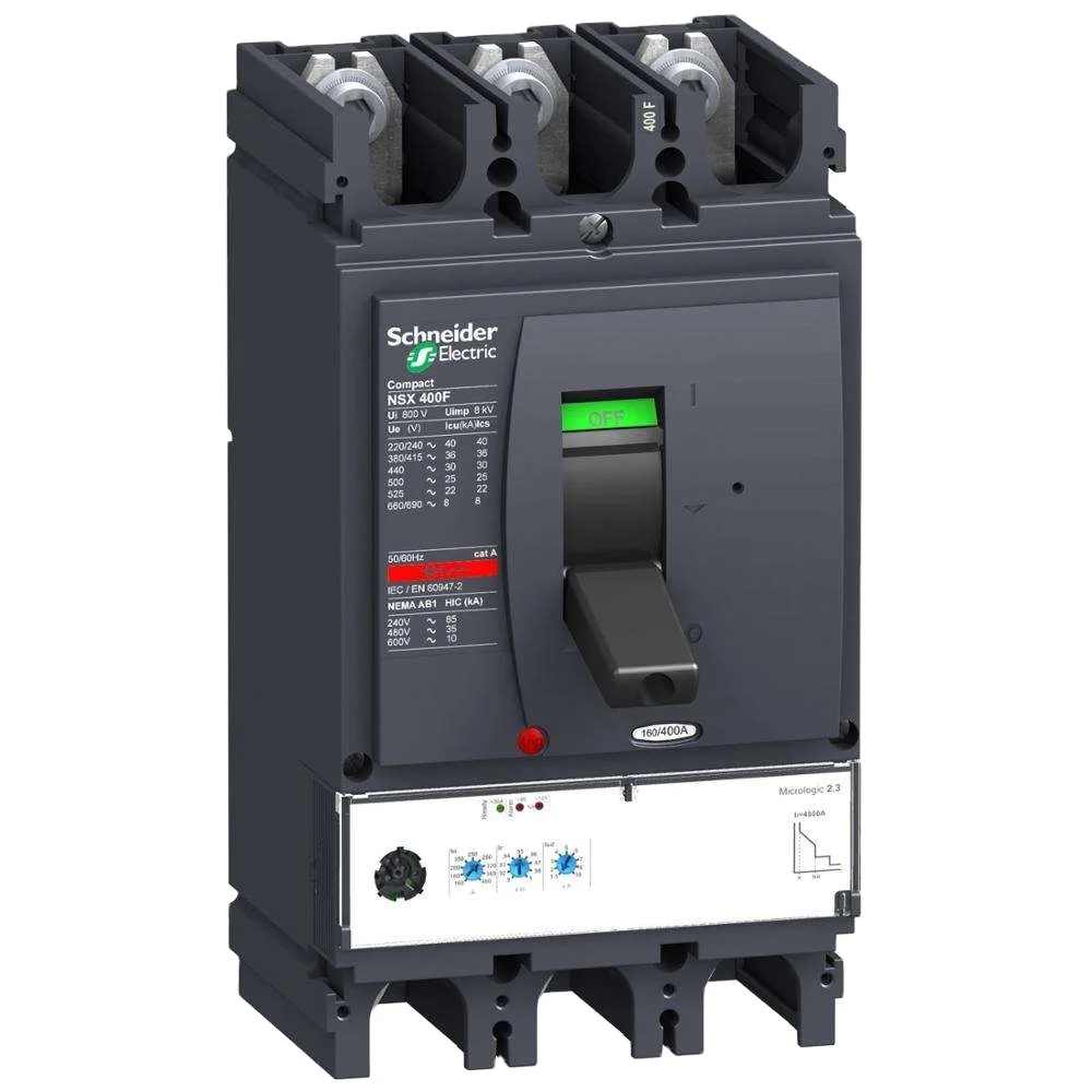 

Original 100% Telemecanique ComPact NSX400N MCCB 630A LV432893 Circuit breaker for Schneider