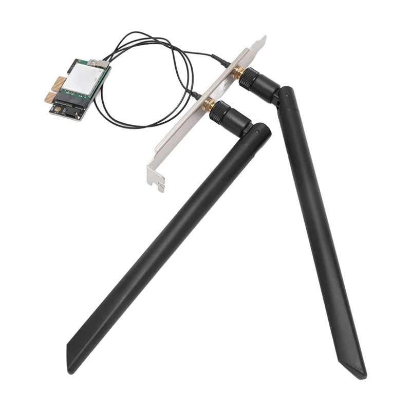 2 4g 5g wireless wifi network card bluetooth4 0 pci e 1x desktop wifi