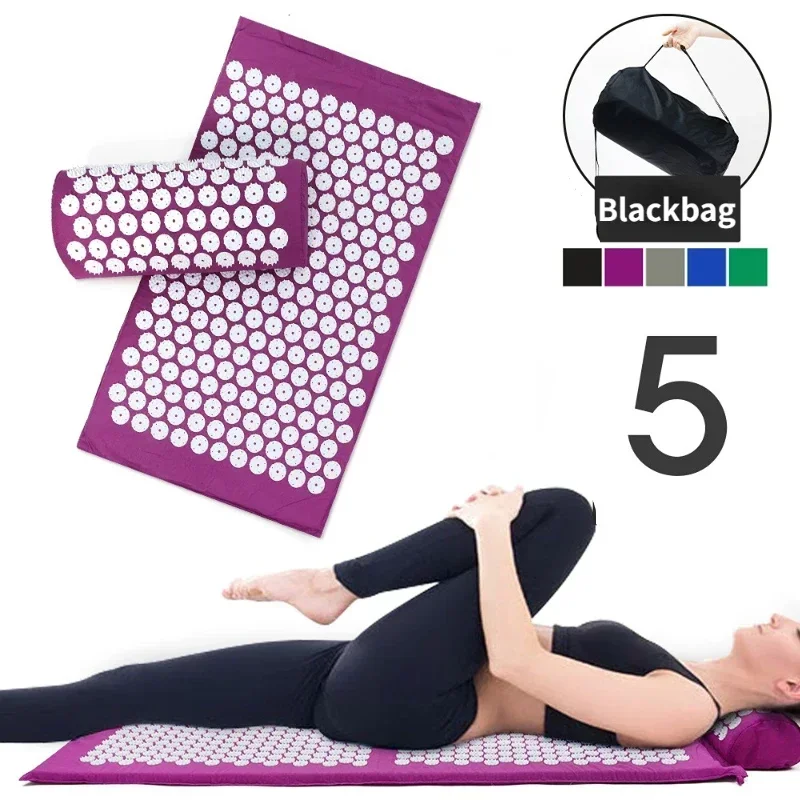 1PCSETMassagerCushionAcupressureMatPillowAcupunctureSets