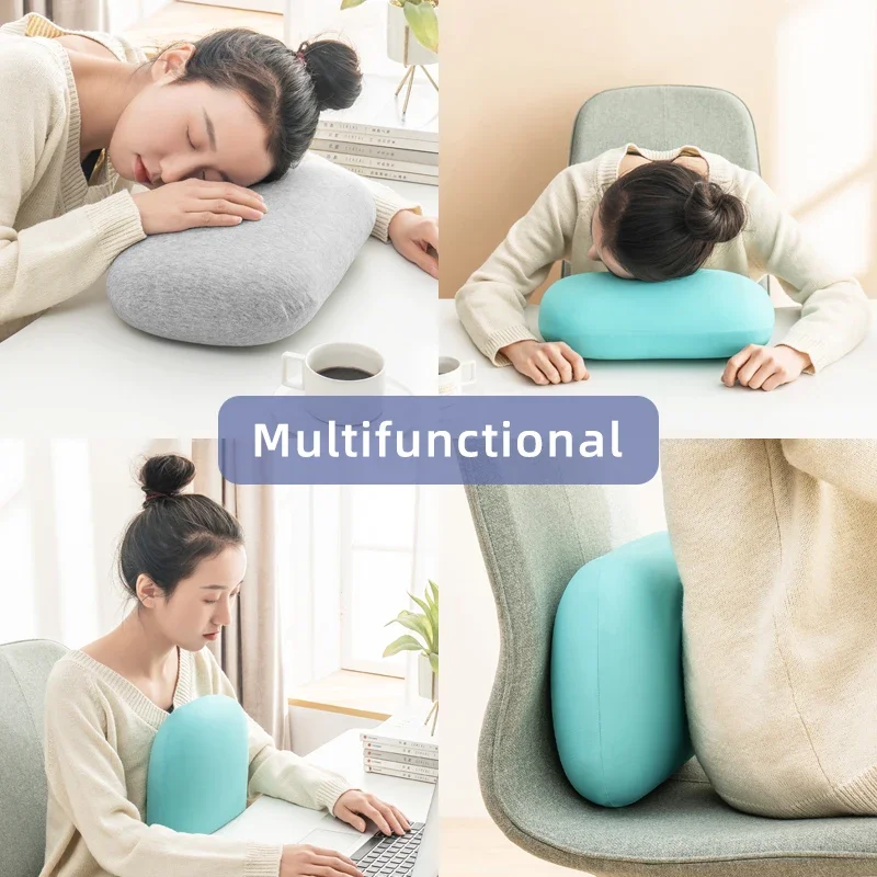 Multifunction Memory Foam Neck Pillow Slow Rebound Soft Travel Pillow for Sleeping Cervical Health Massage Nap Pillows 2