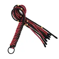Rope Flogger Horse Whip Hand-Woven Hemp Rope Horse Training Whip Horse Whip for Couple Adults Training Horse Equestrian Riding 1