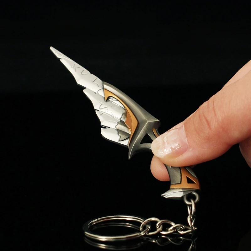 Portachiavi Con Arma Mini Valore 9Cm Coltello Sentinel Leggero Modello In Lega Di Metallo Gioco Giocattolo Accessori Periferici Ornamento Regali Per R