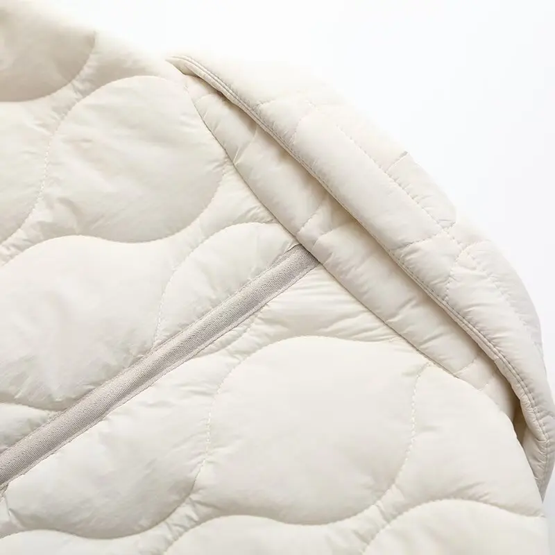 Parkas Jacket Women's Coat Winter Warm Thick inszart Outwear Casual Loose Long Sleeve Tops With Zipper 2024 Woman Outerwear Coat