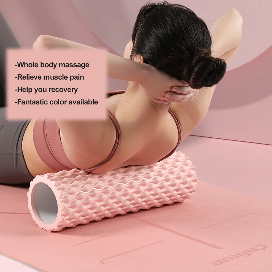 Foam Roller Yoga Roller 3D Massage Points Exercise Roller Fantastic Color Pain Relief Relaxing Muscle