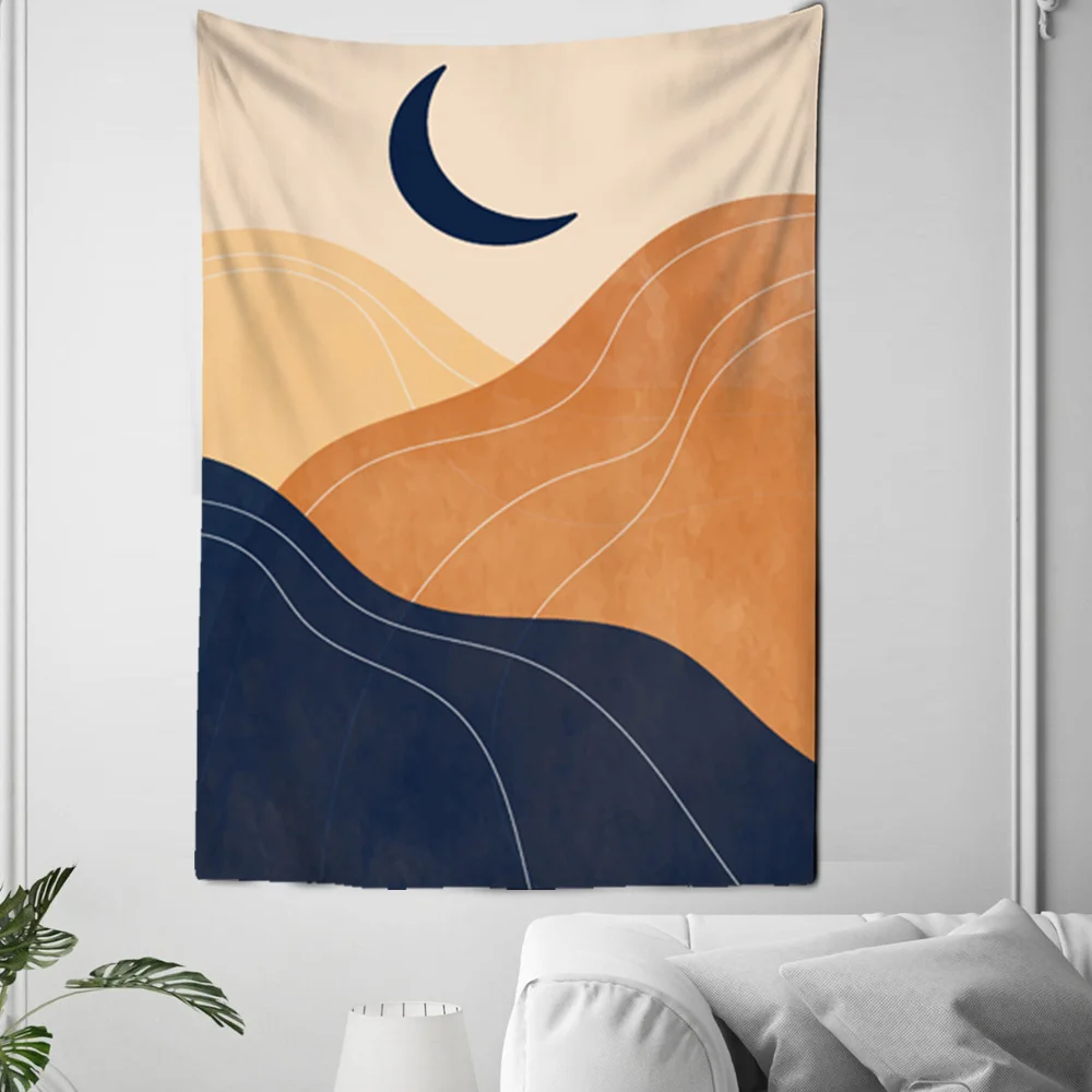 

Абстрактное искусство Природный Индиго горный хиппи Фотообои