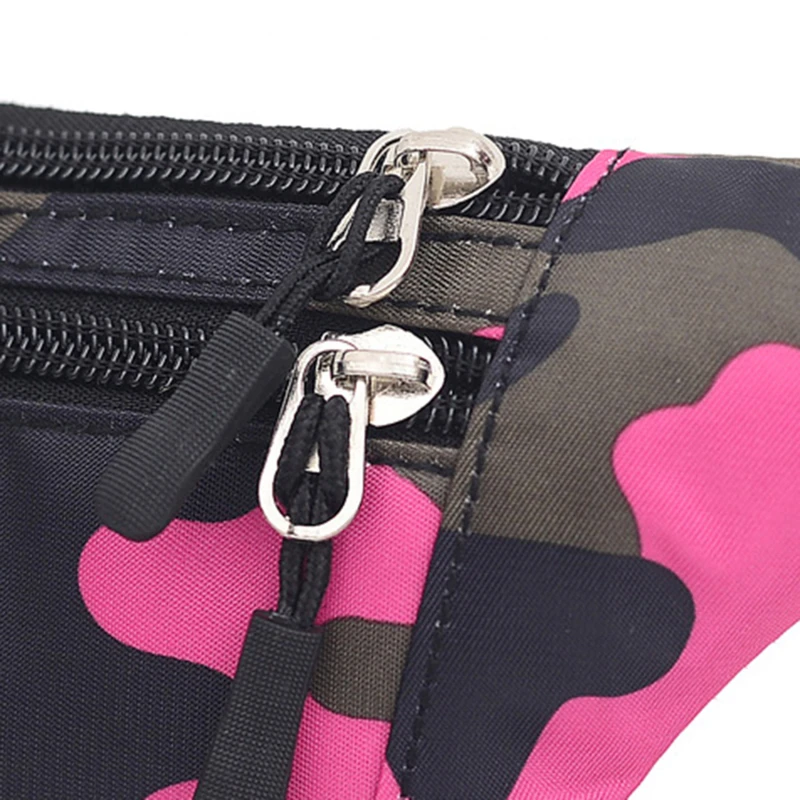 Camouflage Sport Taille Reise Bauchtasche Jungen Mädchen Kinder Fanny Pack Gürtel Walking Urlaub Beutel Damen Casual Wasserdichte Brust Pack – Detail 10
